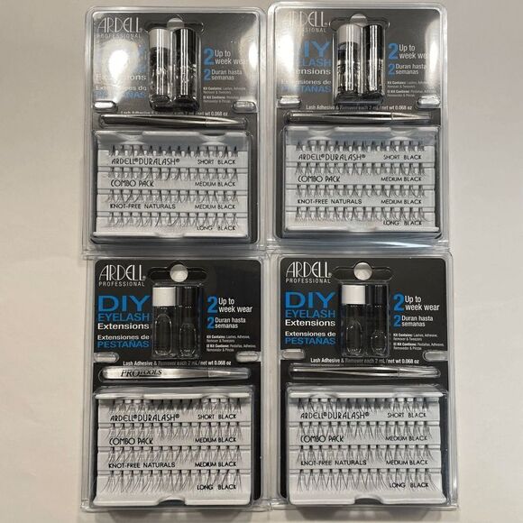 Ardell DIY Eyelash Extensions Lot of 4 - Picture 1 of 1